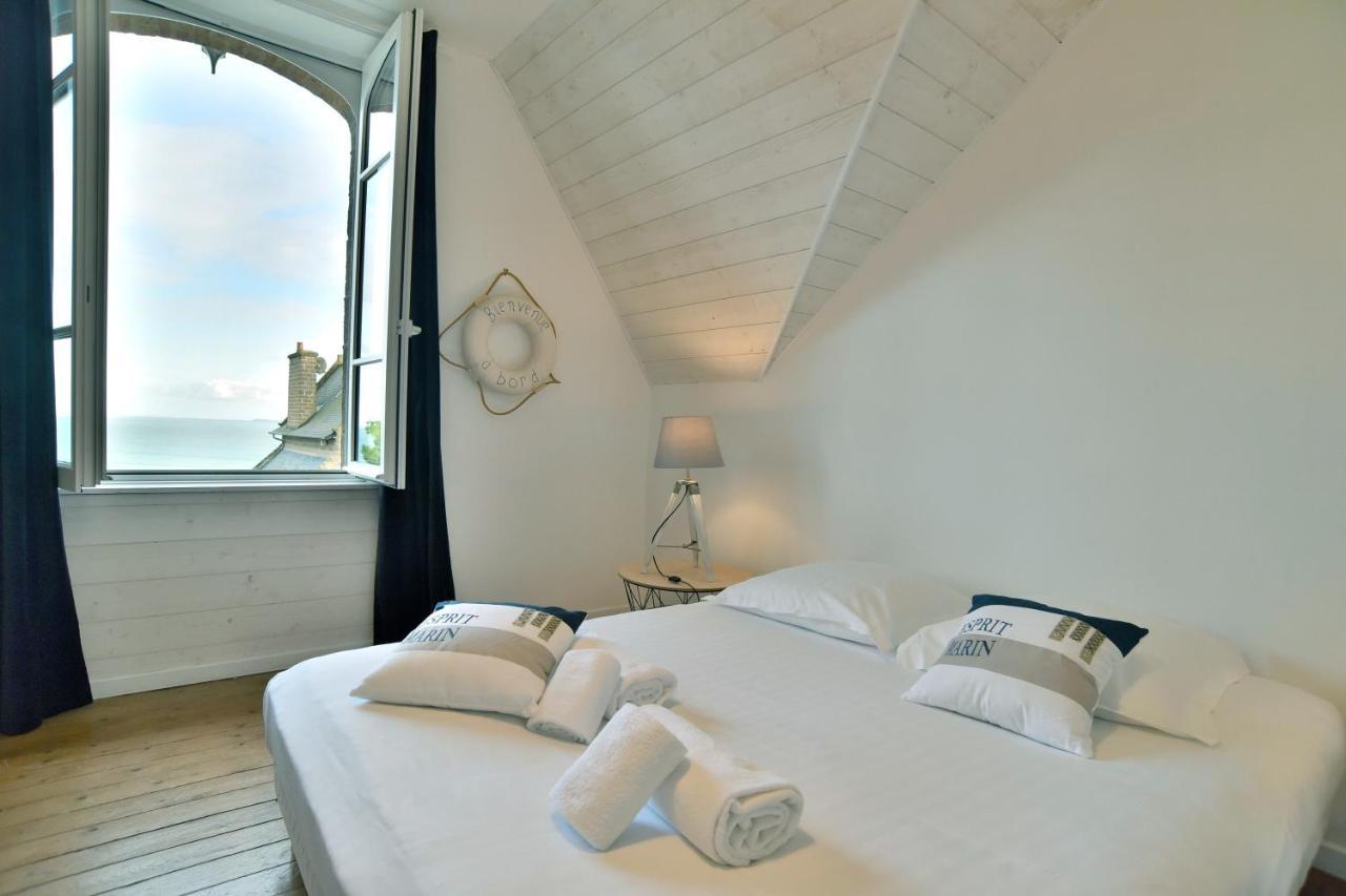 La Brise Cancalaise - Maison Typique Avec Vue Mer Cancale Exteriör bild
